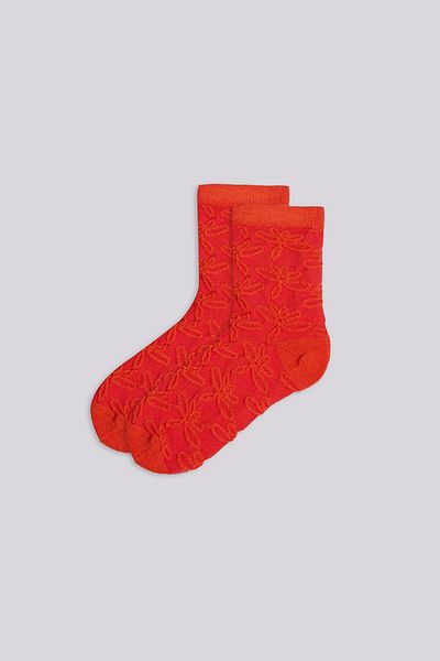 Tyess BG Store Червени чорапи за момиче