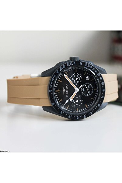 FERRO Fm11401X Unisex Wrist Watch with Silicone Band