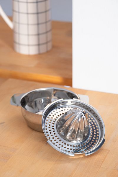 Beige & Stone Durable Stainless Metal Lemon Squeezer