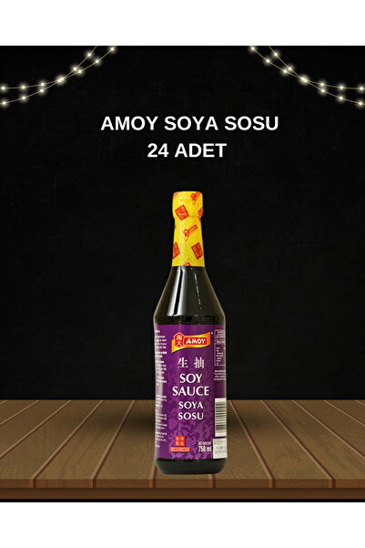 Amoy Soya Sosu 750 ml 12'li
