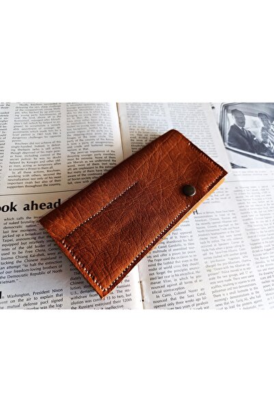 Mahfuz Crazy Leather Pen Holder - for Your Custom Pencils, All Handmade (8*18cm) Mu84