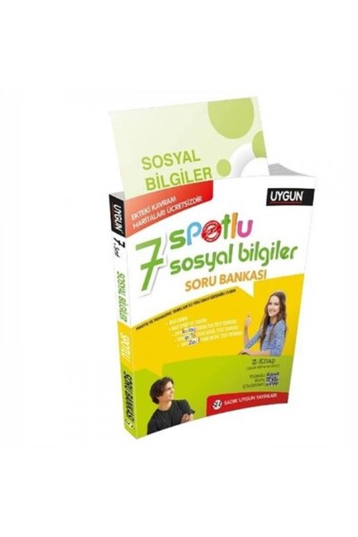 Sadık Uygun Yayınları 7. Sınıf Sosyal Bilgiler Spotlu Soru Bankası (KAVRAM HA...