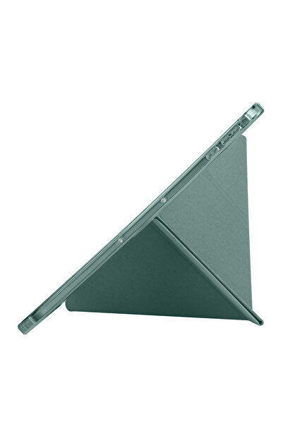 Fibaks Honor Pad 9 12.1 inch Uyumlu Kalem Bölmeli Pu Deri Yumuşak Koruyucu Silikon Kılıf