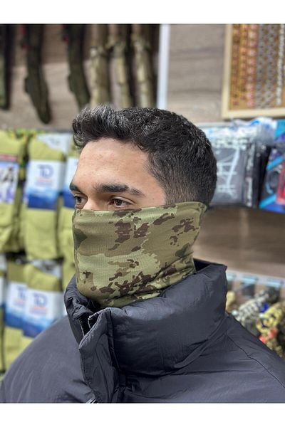 KOMANDO PAZARI Multi Functional Head Scarf (Multi-Purpose Tactical Neck Collar Beanie Bandana)