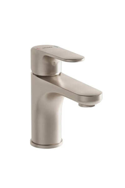 VitrA Root Round Lavabo Bataryası Fırçalı Nikel A4270534