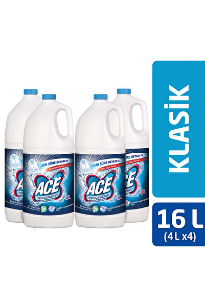 ACE ÇAMAŞIR SUYU KLASİK 4X4 AVANTAJ PAKET