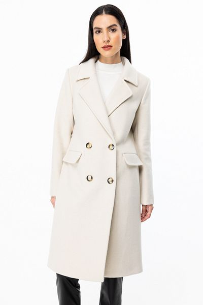 Ekol Lined Four Button Coat