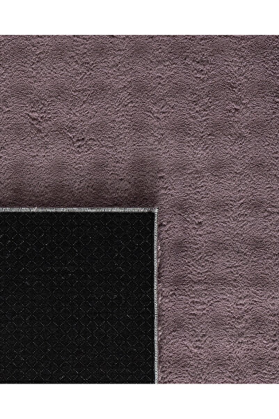 Madame Coco Vivre Bubble Halı - Koyu Mürdüm - 80x300 cm