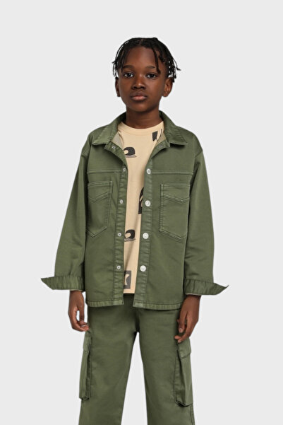 Jack Lions Full Likralı Gabardin Gömlek