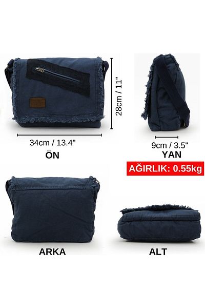 old cotton cargo Școală pentru laptop și geantă de zi cu zi cu fermoar cu capac casual
