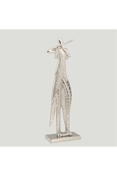 Vitale Metal Flütçü Dekor 10*22*62 cm