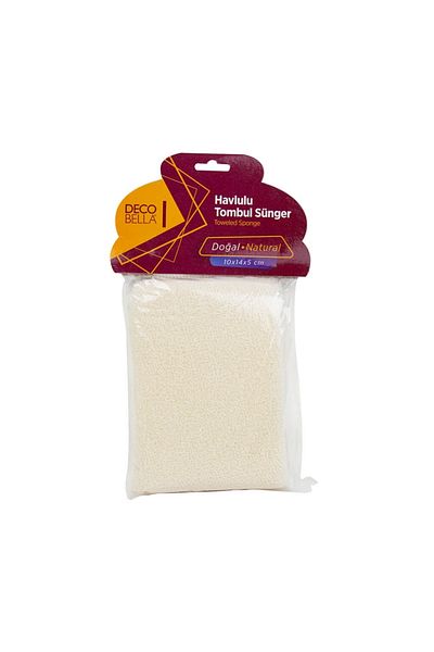 Decobella Chubby Sponge with Soft and Practical Towel - Cleaning