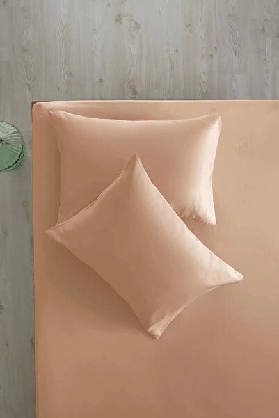 İssimo Home Simply Blush Cotton Satin Fitted Set 180*200/50*70
