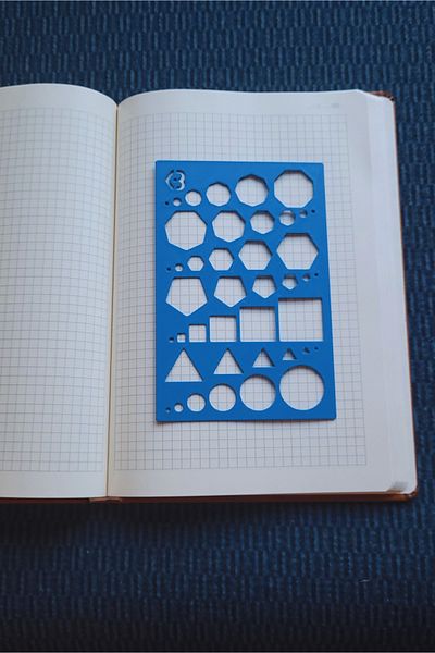 Karmelom Studio Multi-Purpose Geometric Template Ruler