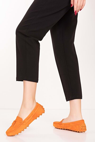 Gondol Жіночі шкіряні легкі туфлі-лофери Tx.4794