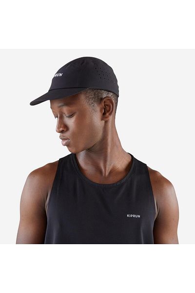 Decathlon Kiprun Adult Hat - Running - Black - Kiprun