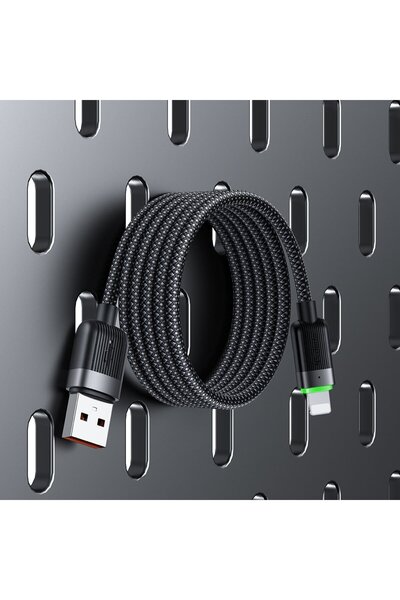 Mcdodo CA-6000 1.2 M USB-A TO LİGHTNİNG 3A MANYETİK SARILABİLİR KABLO