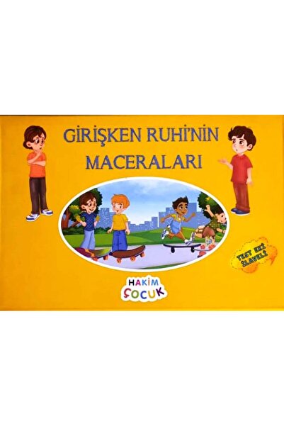 Hakim Yayınları Girişken Ruhi'nin Maceraları Seti (TEST EKİ ILAVELİ)