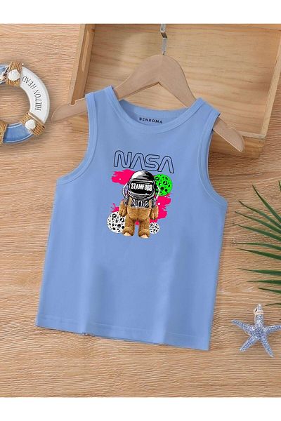 BENROMA 1 tricou este un cadou pentru achiziții de 6 și mai sus în coș - Tricou fără mâneci pentru copii cu imprimeu cu personaje de desene animate