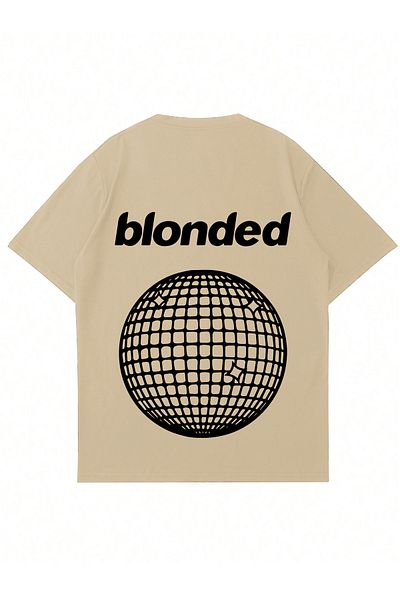 Mad&Calf Μπλουζάκι Unisex Blonde με στάμπα με λαιμόκοψη
