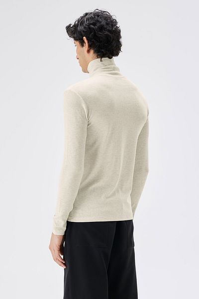 IAMNOTBASIC Beige Melange Daniel High Top T-Shirt