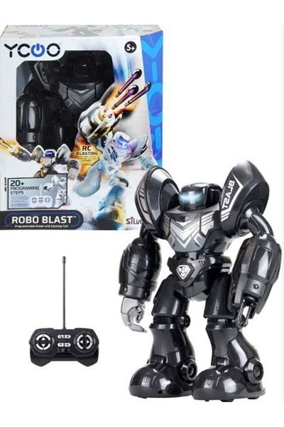 Silverlit Silvelit YCOO Robo Blast RC Robot Black 88098