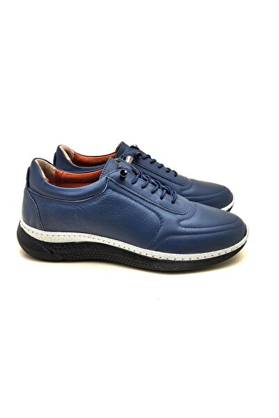 AYMODA AYAKKABI 1115 Aymoda Soft Leather Daily Comfortable Stylish Sneakers