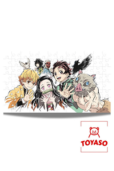 Toyaso لغز شخصيات الرسوم المتحركة شيطان القاتل شيطان يقطع 99 قطعة