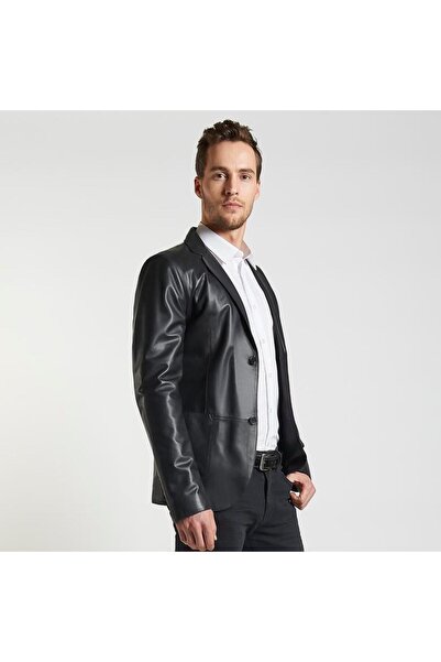 Desa Nestor Erkek Deri Blazer Ceket