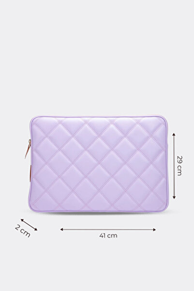 MORCA حقيبة كمبيوتر محمول مبطنة مقاس 15.6 و16 بوصة أرجواني