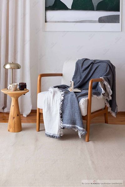 embays collection 100X200 cm Muslin 100% Cotton Tv Blanket, Multi-Purpose Muslin Blanket, Cotton Blanket