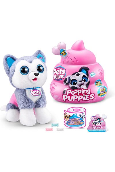 Zuru Pets Alive Pooping Puppies Surprise - Series 1 9542