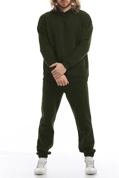 ruNadeS Men's Inside Thoroughly Top-Door Girdles - Relaxed Fit - Kangaroo Pockets