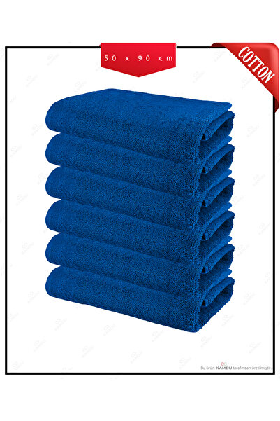 Kamdu 6 штук бавовняних рушників для перукарів розміром 50x90 см - для перукарень, спорту та фітнесу