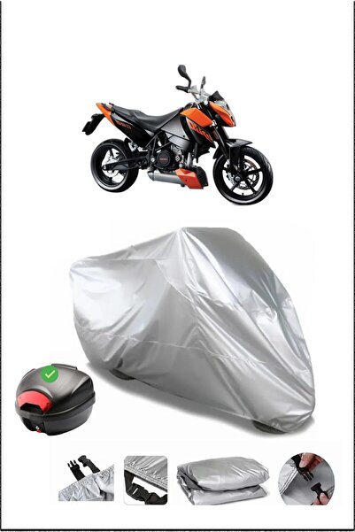 Breen حقيبة KTM 690Duke الخلفية المتوافقة مع القماش الرمادي المقاوم للماء (در...