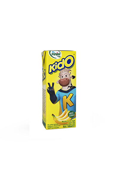 Pınar Kido Muzlu Süt 180 ml X 27 Adet