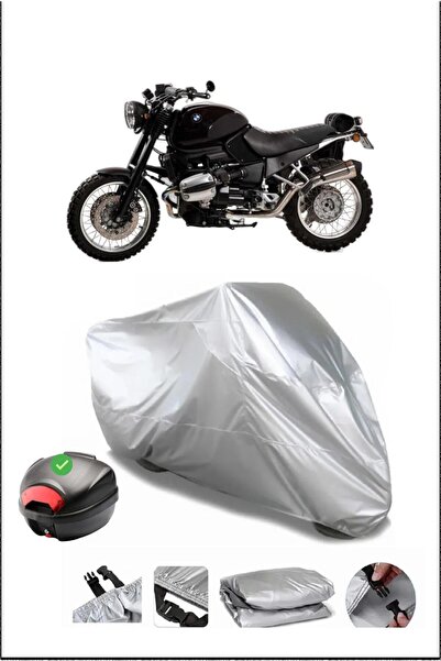Breen Bmw R1100R Rear Bag Compatible Gray Waterproof Canvas (Motorcycle)