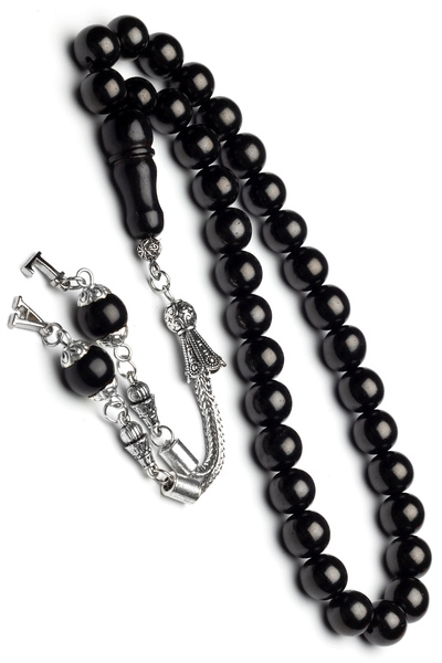 OTTOTESBİH Erkek Hediye Harf Püskül Oltu Tespih