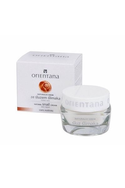 ORIENTANA Crema de fata Natural Snail Mucin 50 ml - Crema de fata naturala cu mucina de melc