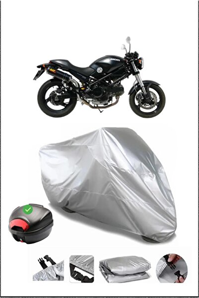 Breen حقيبة دوكاتي مونستر 695 الخلفية متوافقة مع القماش الرمادي المقاوم للماء...