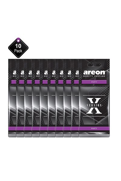 Areon Pack Of 10 Areon air freshener X Version Party