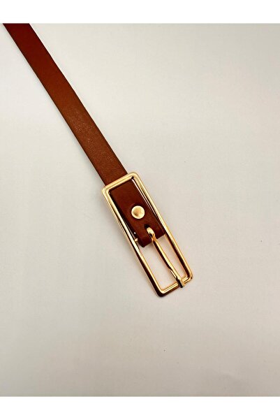 MODAM HİFA Ορθογώνια πόρπη λεπτή γυναικεία ζώνη παντελόνι ζώνη φόρεμα ζώνη πουκάμισο ζώνη παλτό ζώνη