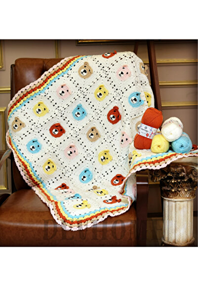 devhome Kartopu Baby One 100% Anti-pilling Baby Wool Χωρίς πουπουδάκια Χωρίς σπάσιμο 3 ΤΕΜ.