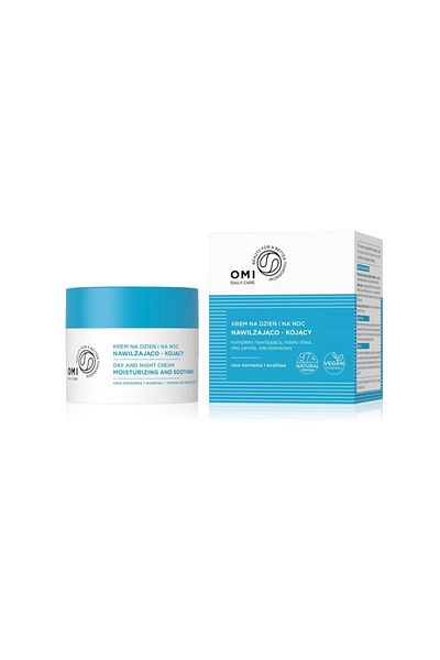 OMİ OMI hydratační a zklidňující krém denní/noční 50 ml - hydratační a zklidňující krém denní/noční VEGAN