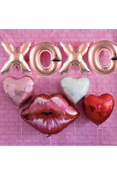 CUGY XOXO LETTER LIP ΛΕΠΤΟΜΕΡΗΣ ΕΙΔΙΚΗ ΗΜΕΡΑ ΣΕΤ ΠΑΡΑΜΟΝΗΣ ΗΜΕΡΑΣ ΑΓΑΠΗΣ