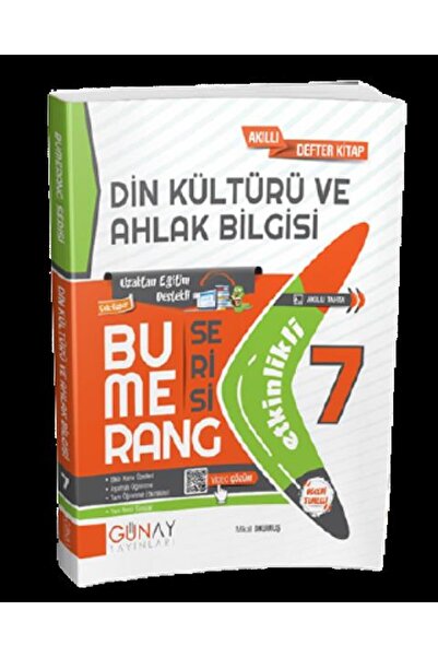Günay Yayınları 7. Sınıf Din Kültürü Ve Ahlak Bilgisi Bumerang Serisi Etkinli...