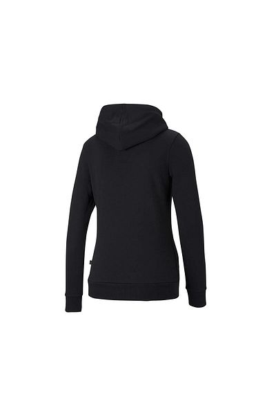 Puma Ess Logo Hoodie Tr (s) Women's Sweatshirt586791 01 Black