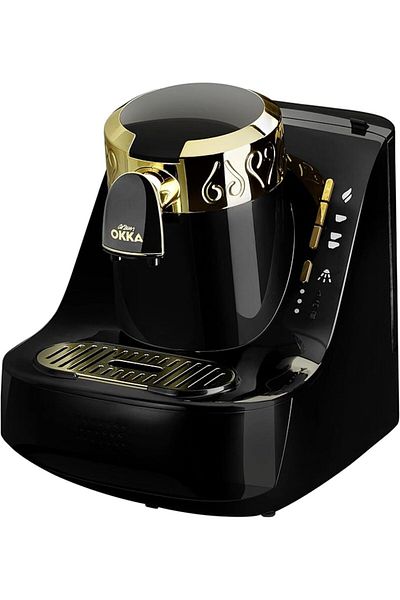 Arzum Okka OK008 Türkische Kaffeemaschine, 710, Schwarzgold