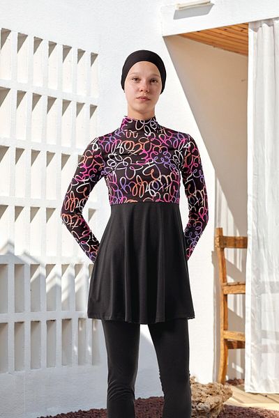 MARESİVA Danı Long Sleeve Hijab Swimsuit 2902