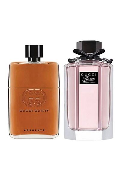 Gucci Guilty Absolute And Flora by Gorgeous Gardenia Gift Set Guilty Absolute EDP 90, Gucci Flora 100ml
